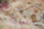 silk chiffon fabric heaped in a pile