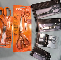 image of fiskar and gingher scissors