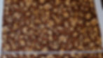 silk double georgette brown gold floral fabric