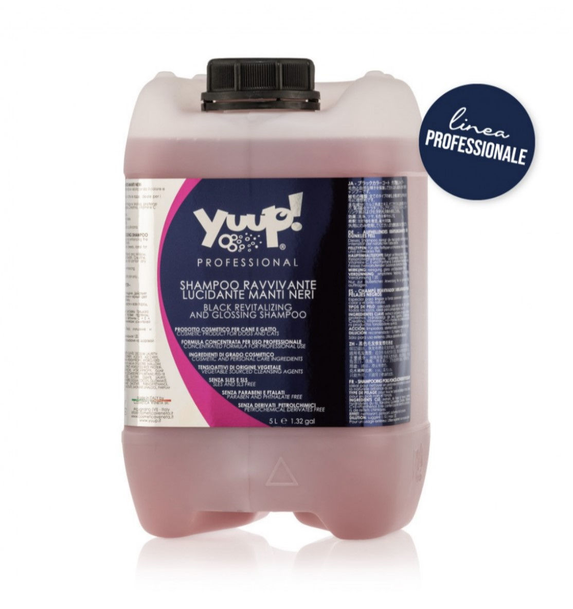 YUUP יופ שמפו לפרווה שחורה וכהה Dark coats shampoo