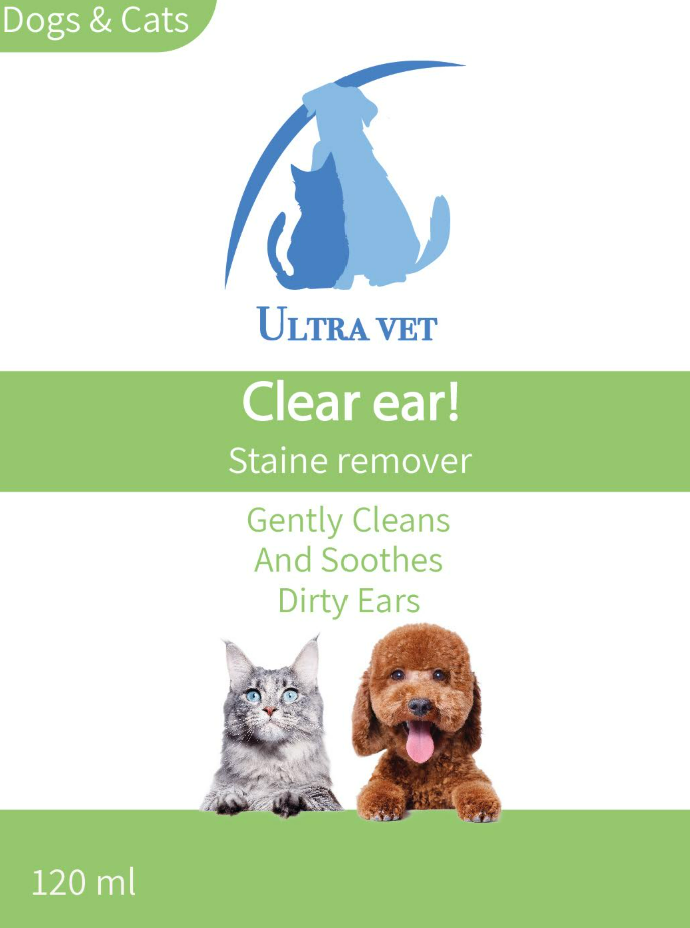 תמונה ממוזערת: Ultra Vet Clear Ear! – נוזל לניקוי אוזניים ולהרגעת העור