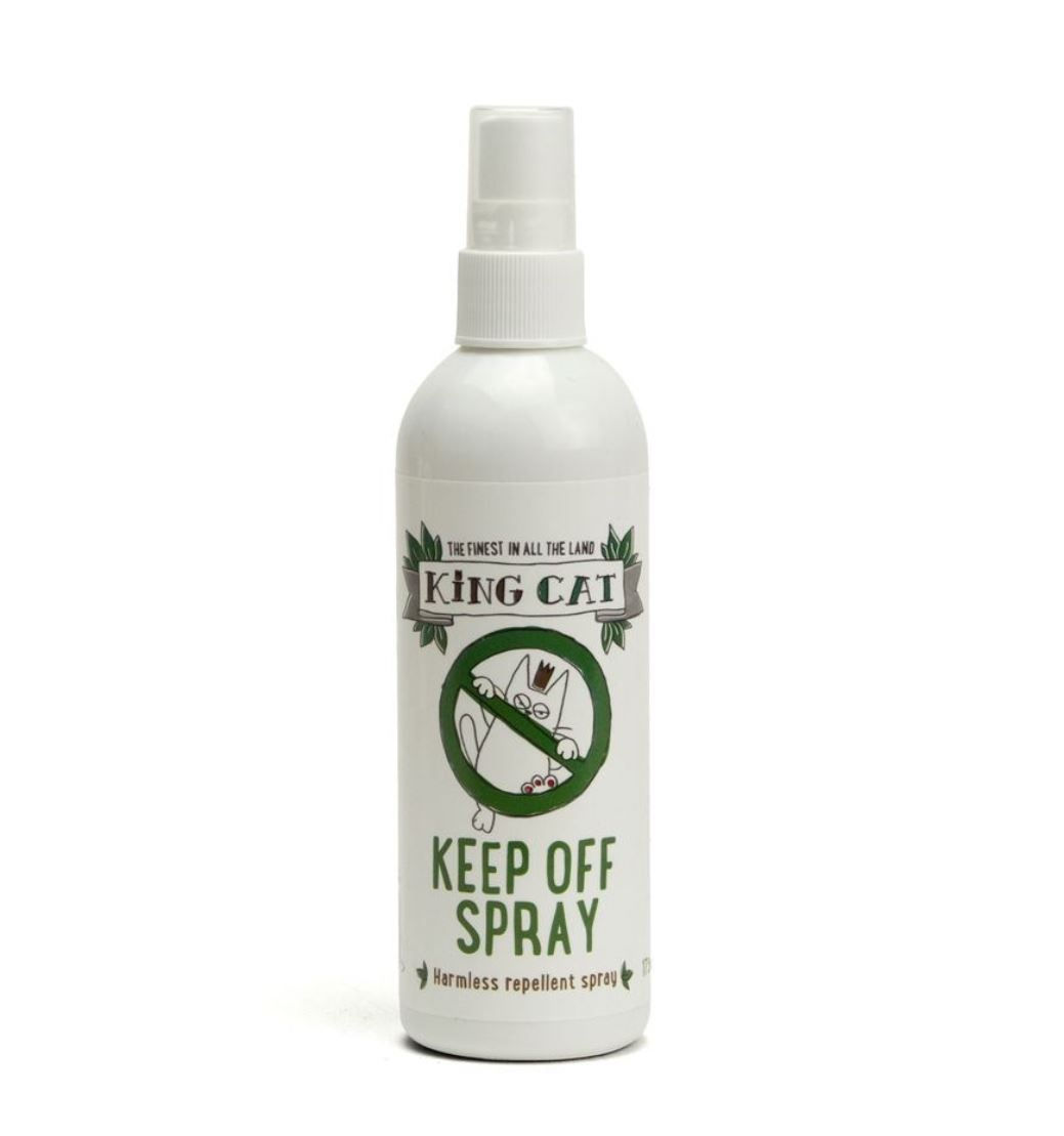 King Cat Keep Off Furniture Spray קינג תרסיס איכותי להרחקת חתולים 100% טבעי