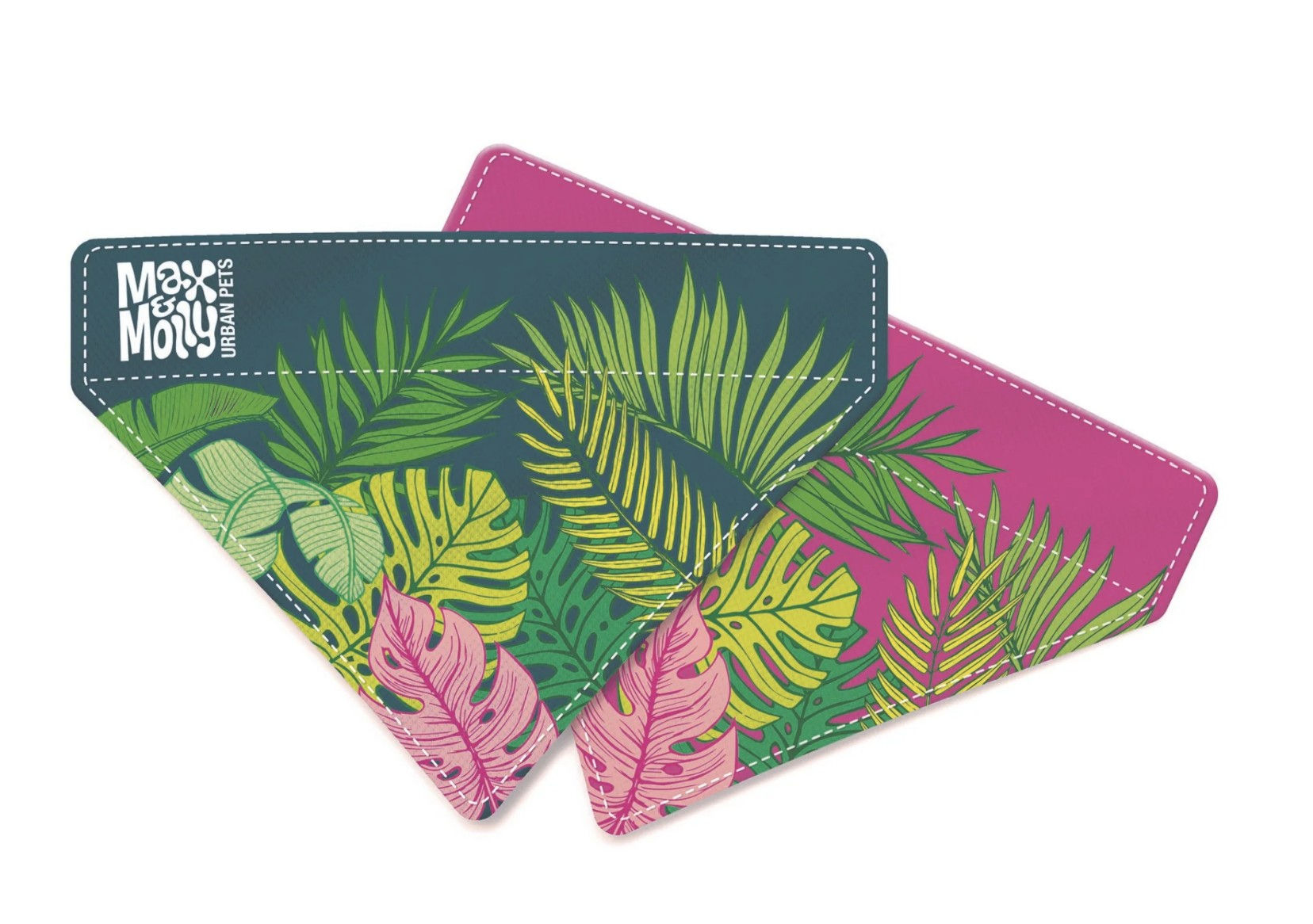 BANDANA - TROPICAL MAX & MOLLY  בנדה מקס ומולי בעיצוב טרופי לכלב ולחתול