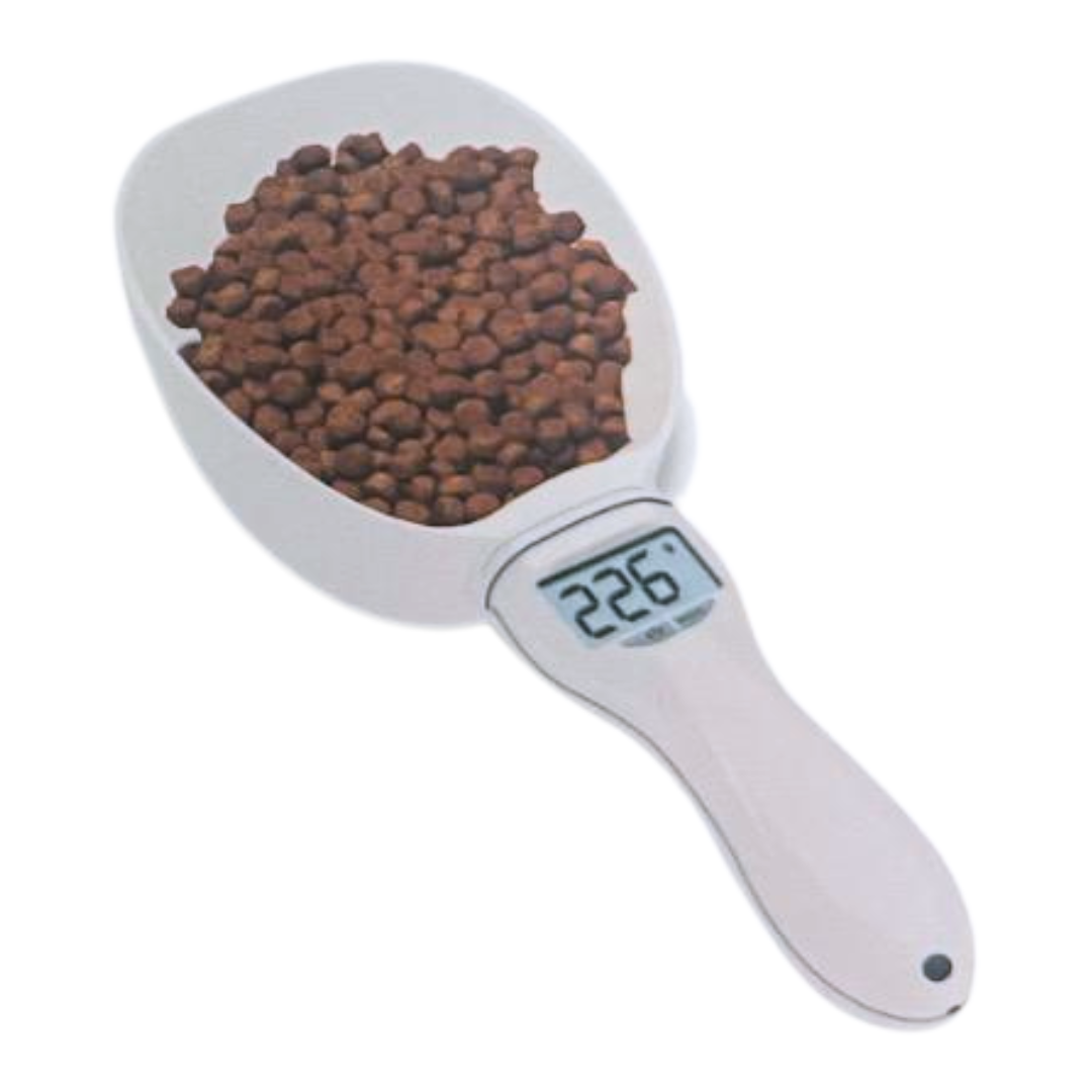 כף חכמה למדידת מזון יבש לכלבים וחתולים – Smart Scoop