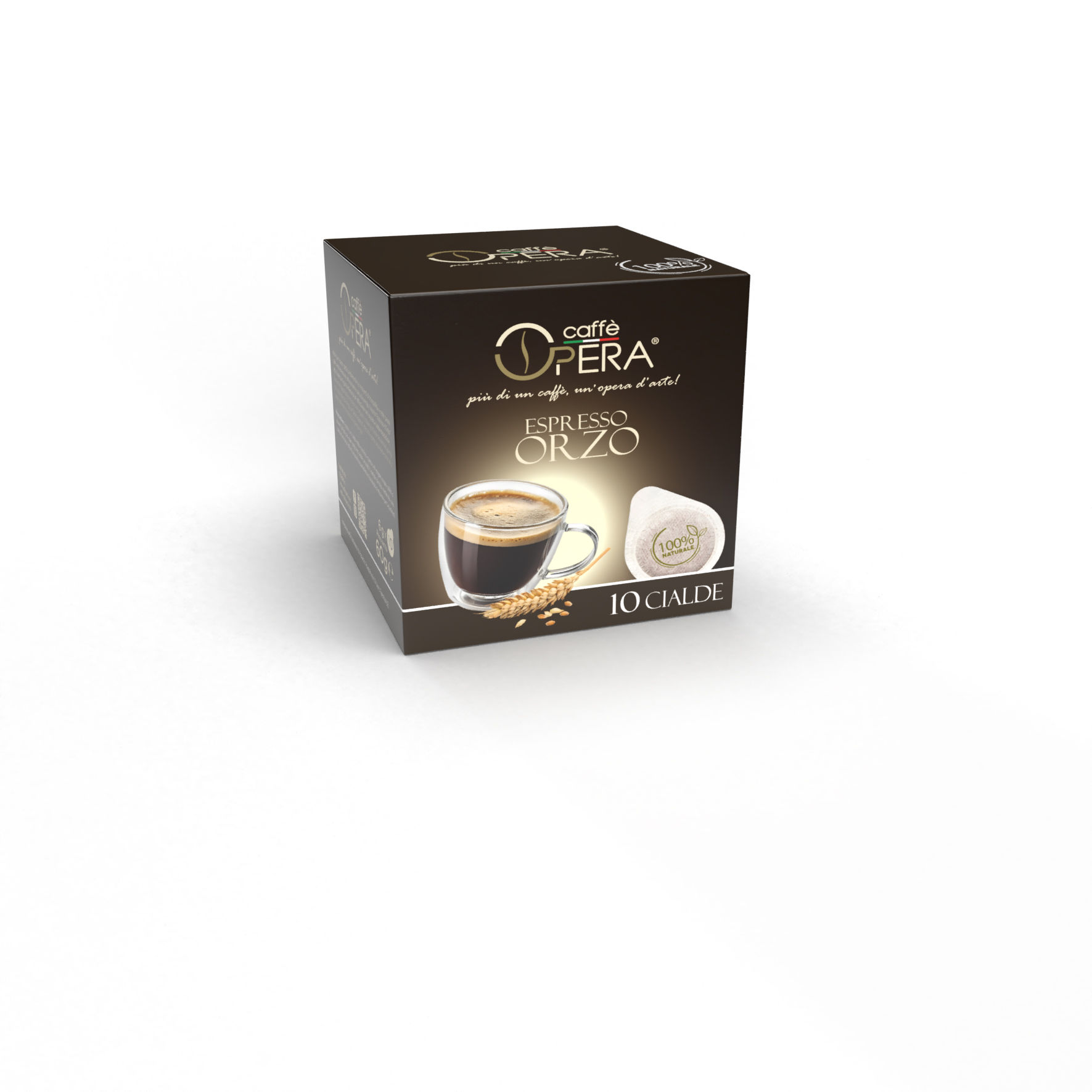 10 CIALDE ESE 44 MM Gusto ESPRESSO ORZO