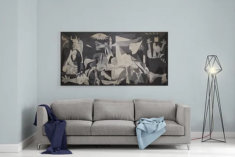 Spain Guernica By Pablo Picasso Large Wall Art Canvas Print
