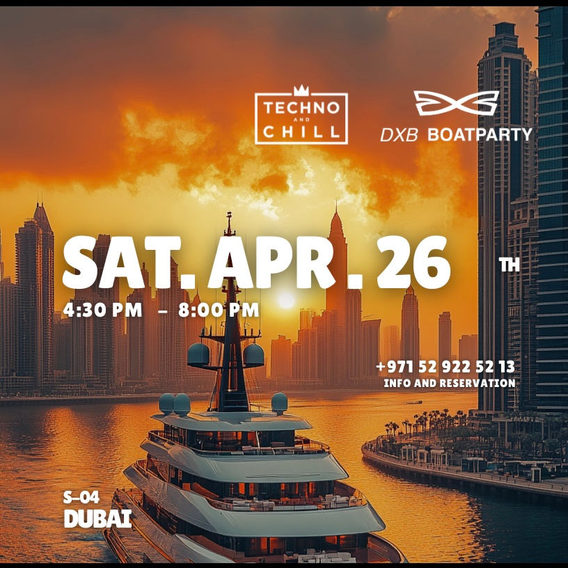 APRIL 26th 🎫 | DUBAI 🇦🇪