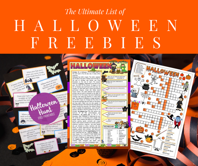 Fun Halloween Activity Freebies!