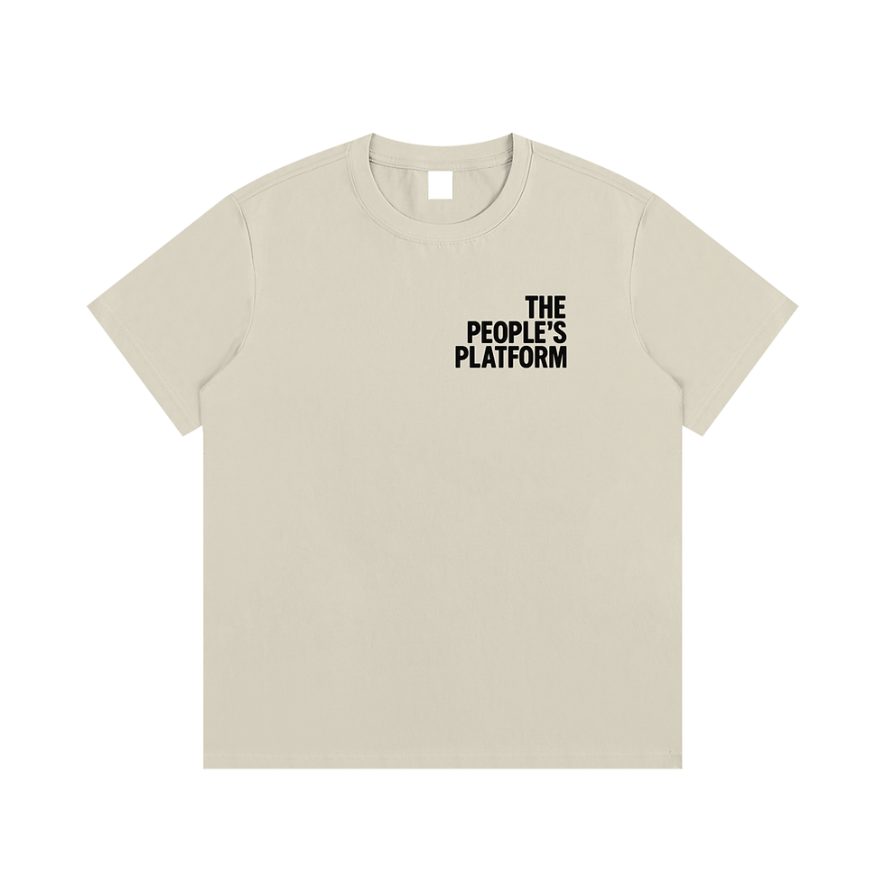 Thumbnail: Simply The People's Platform (100% Cotton)