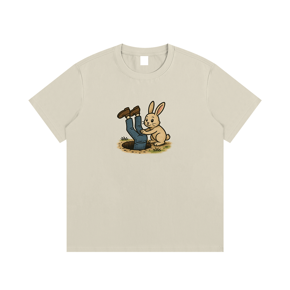 Thumbnail: Down The Rabbit Hole (100% Cotton)