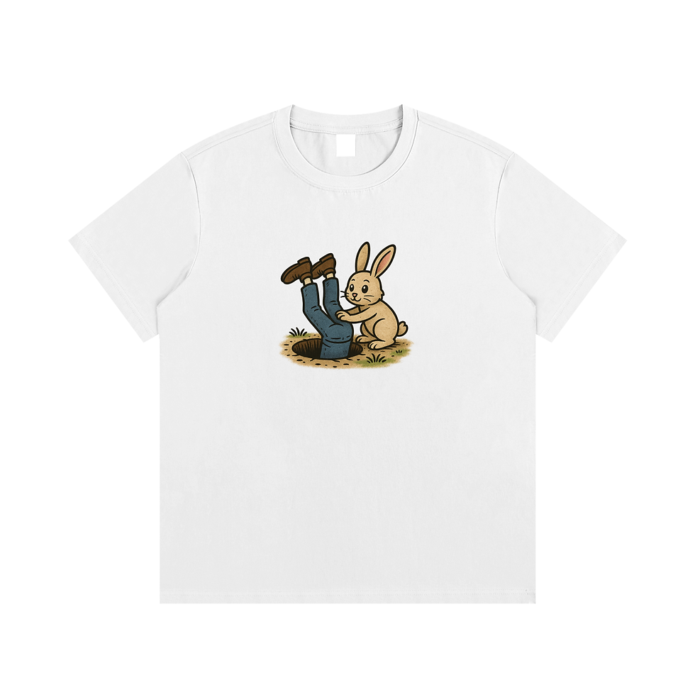 Thumbnail: Down The Rabbit Hole (100% Cotton)