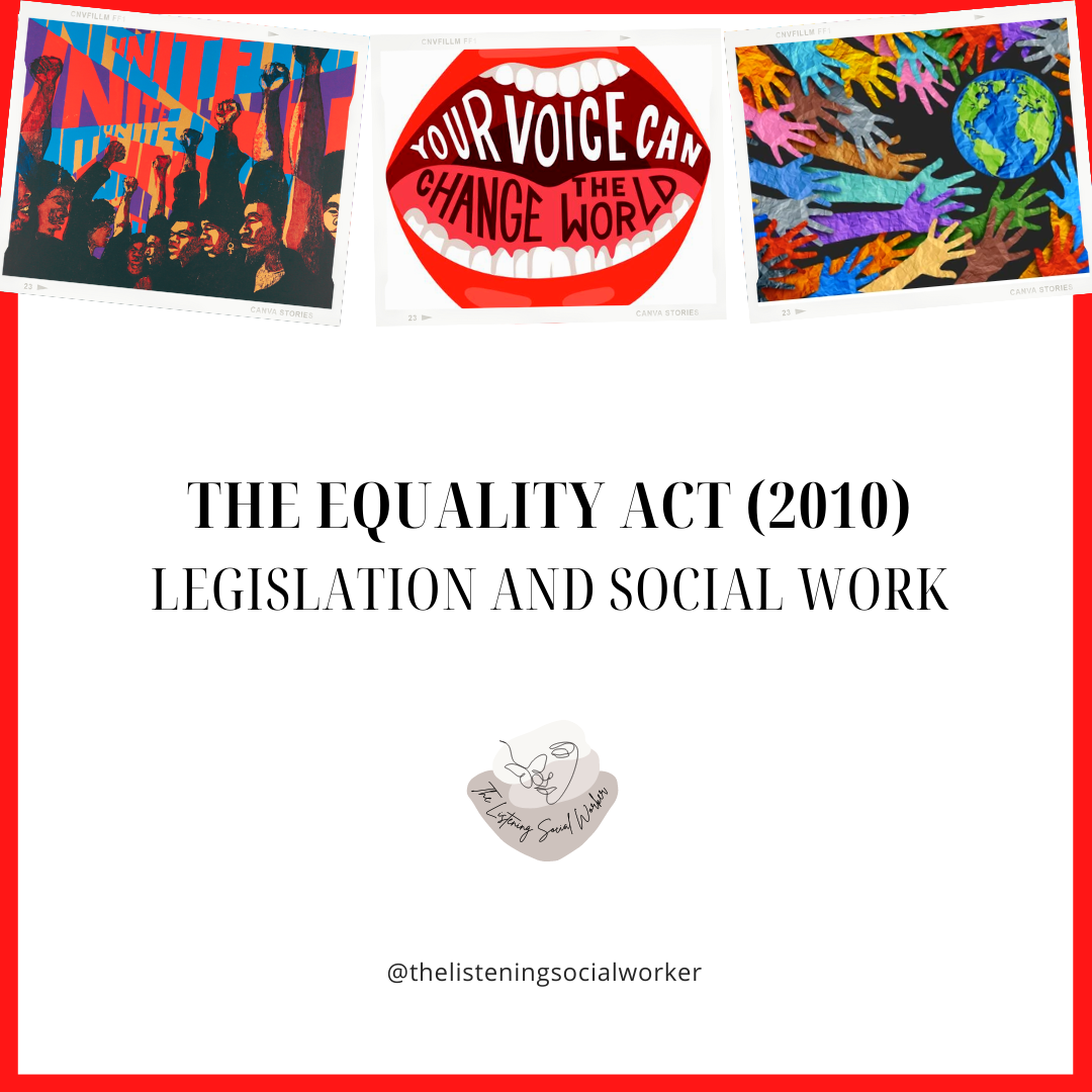 The Equality Act (2010) Legislation // Digital Print