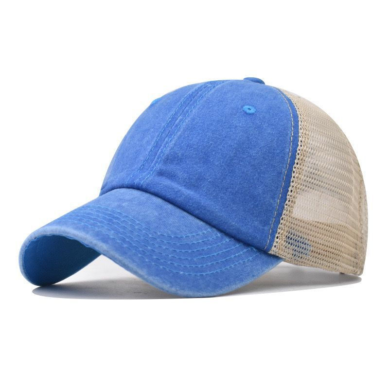 Miniatura: Spring and summer mesh hats for men and women, thin, breathable, sun resistant, 