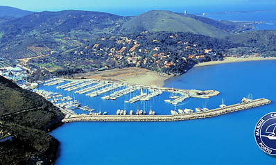 cala galera - panoramica in volo