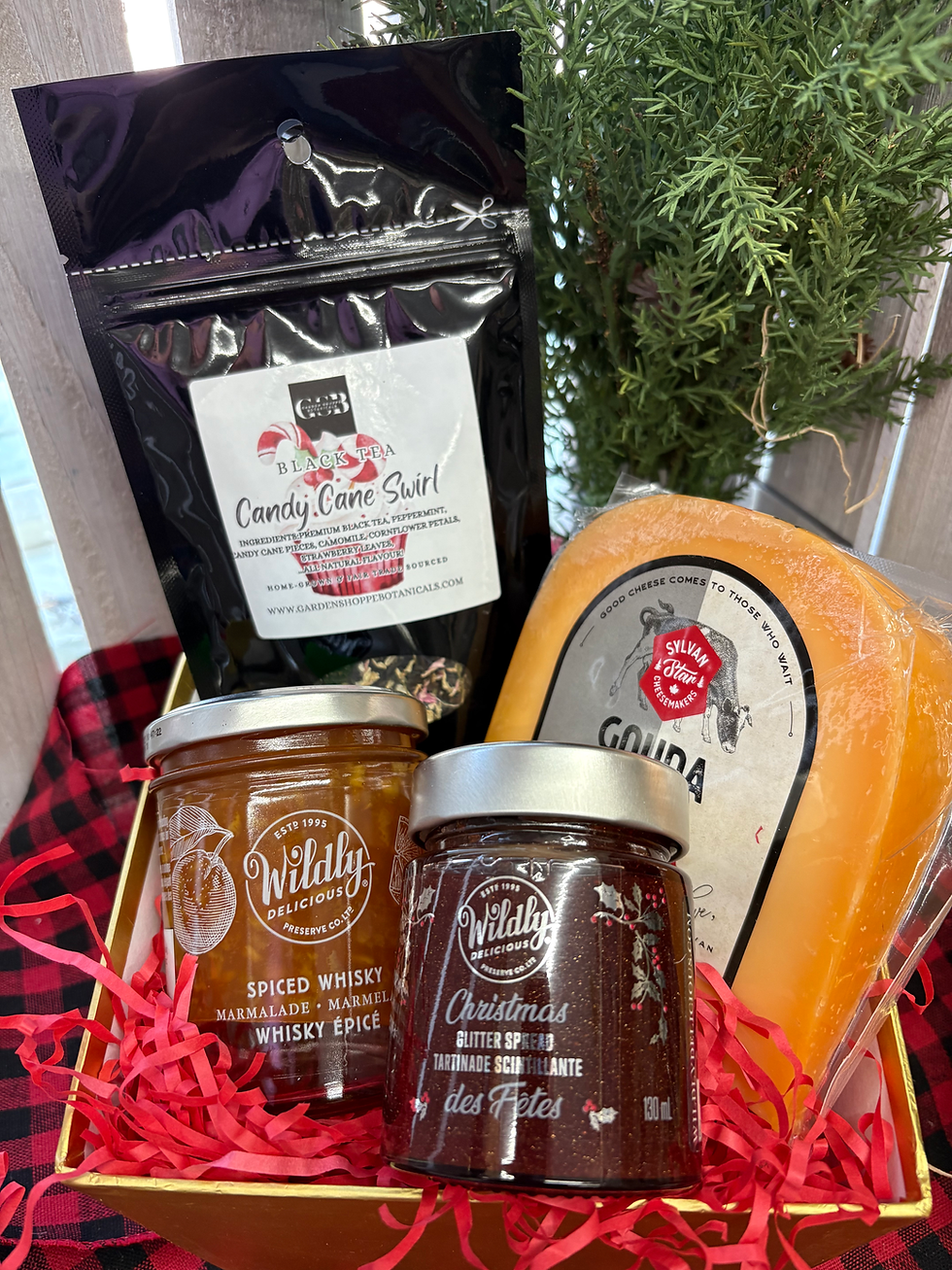 Mini Christmas Morning Breakfast Basket