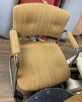 Chiropractor chairs, waiting area