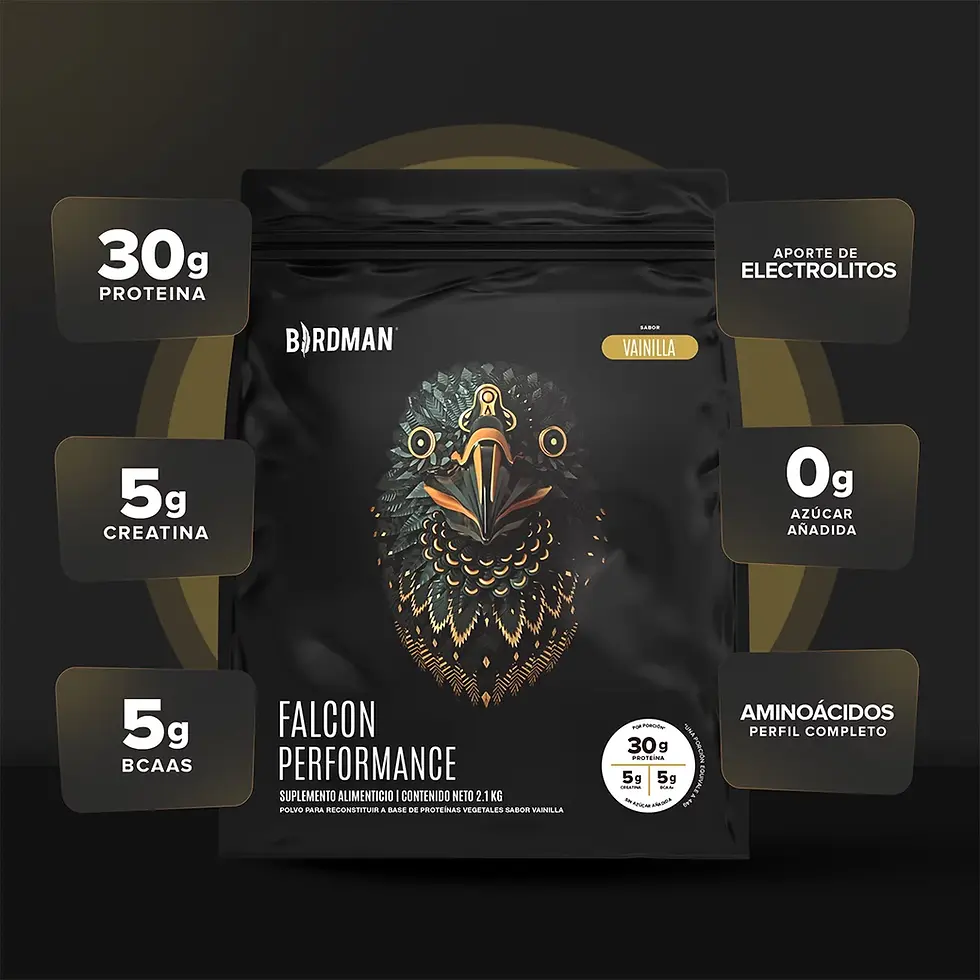 Miniatura: Birdman Falcon Performance Proteína Vegetal Sabor Vainilla 2.1 kg