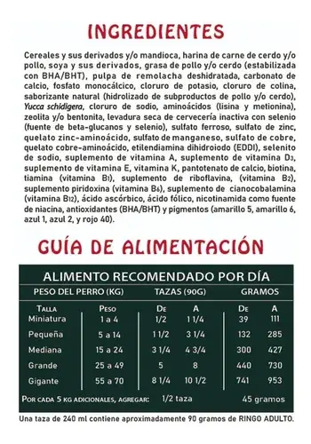 Miniatura: Ringo Croquetas Adultos 20 Kg