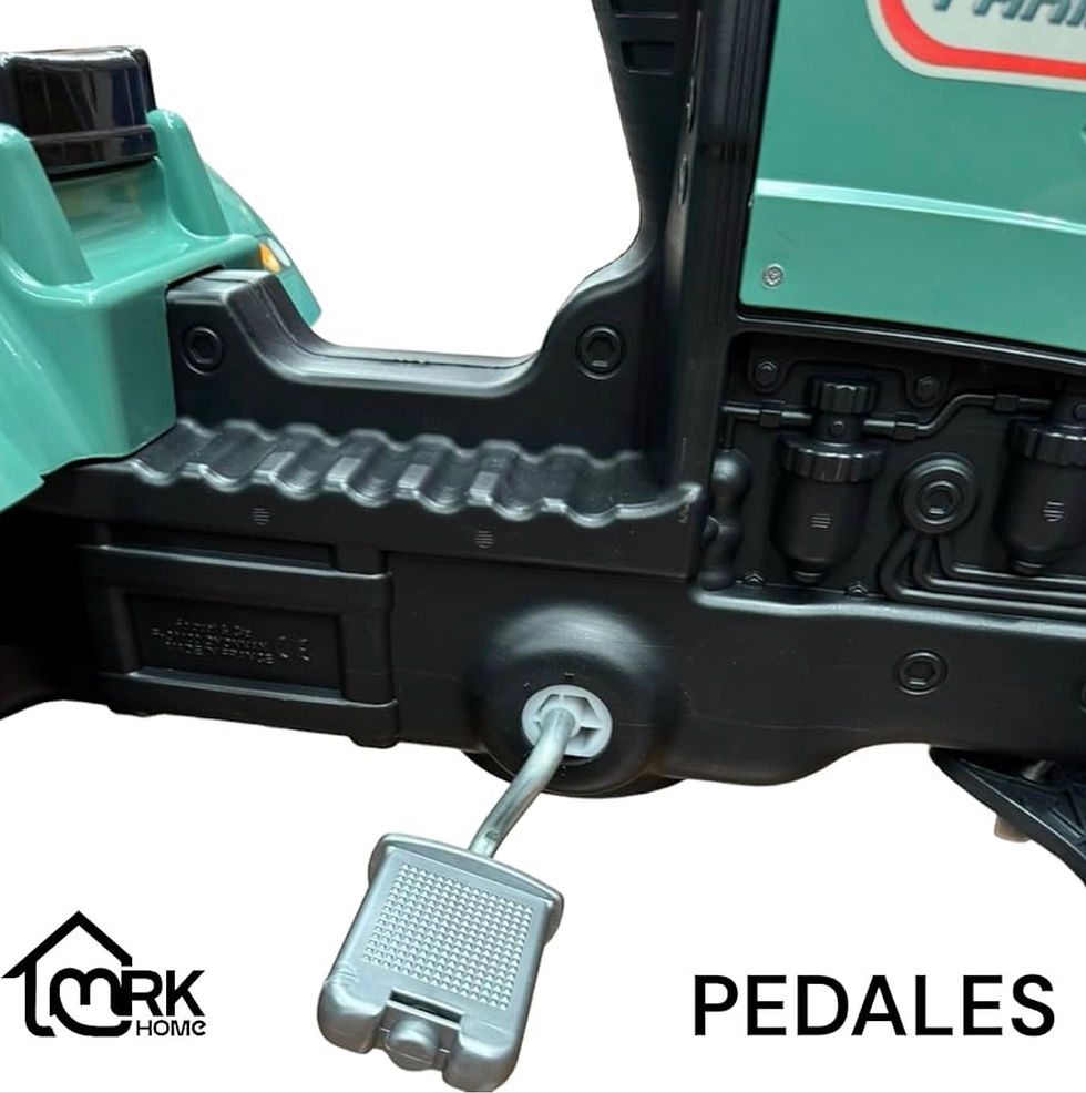 Miniatura: Tractor De Pedales Falk Para Niños Montable Color Verde + Remolque