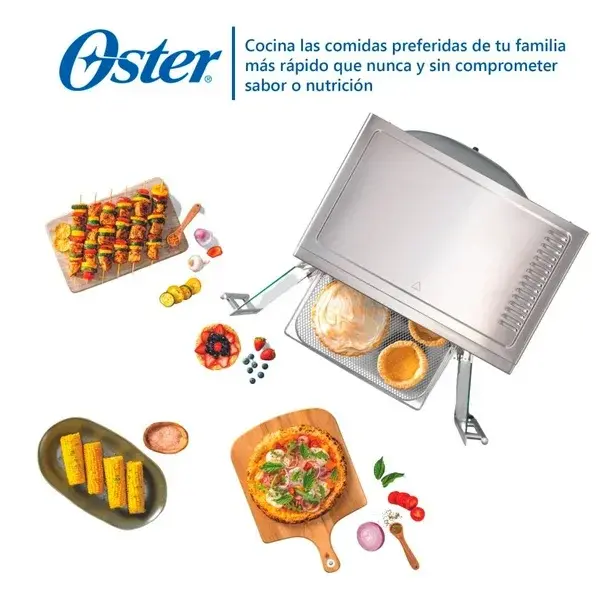 Miniatura: Horno Eléctrico Oster con Freidora de Aire 42L Puerta Francesa