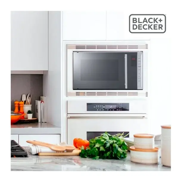 Miniatura: Horno de Microondas Black & Decker 1.1 Pies Cúbicos Silver Espejo