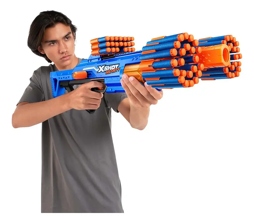 Miniatura: Zuru X-shot Pistola De Juguete Insanity Berzerko 96 Dardos Multicolor