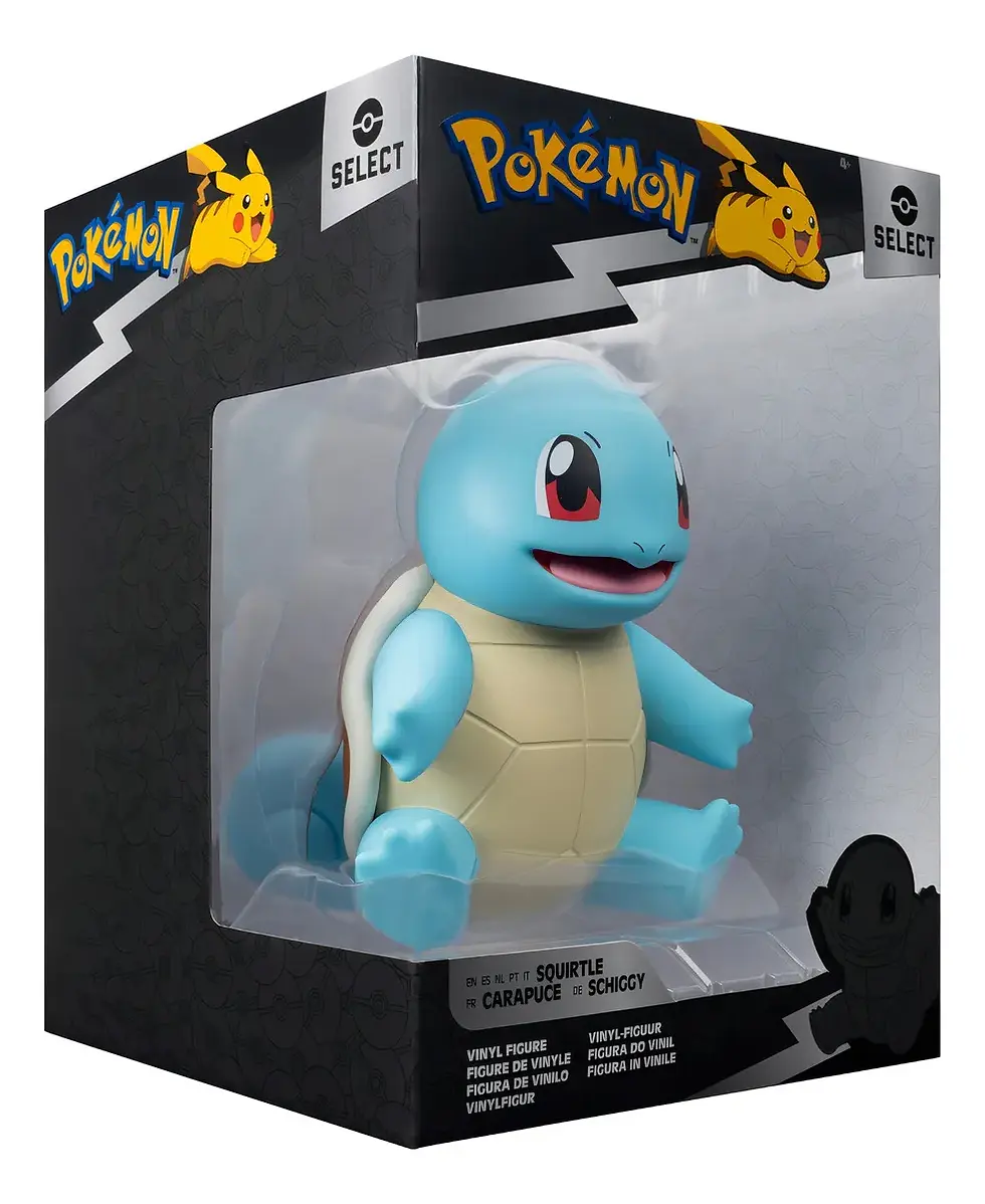 Miniatura: Figura Deluxe De Vinilo Squirtle Pokemon 20 Cm