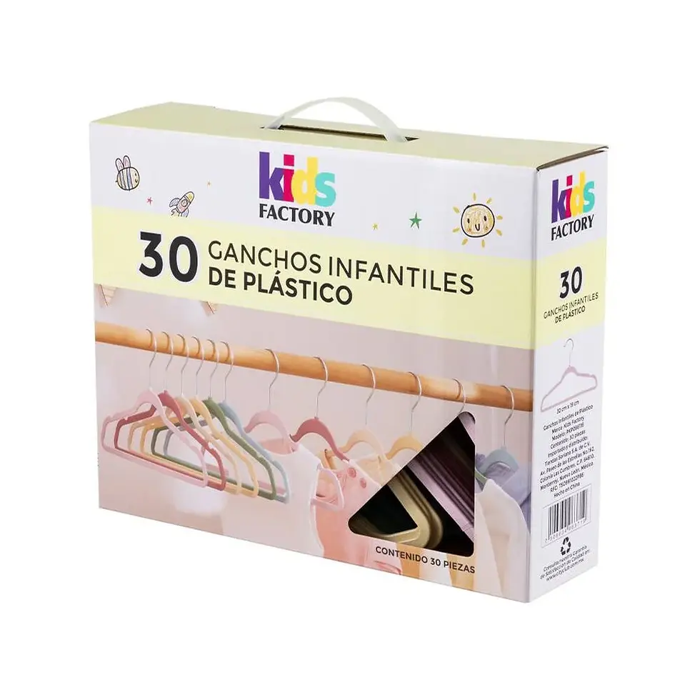 Miniatura: Ganchos infantiles 30 pzas Kids Factory