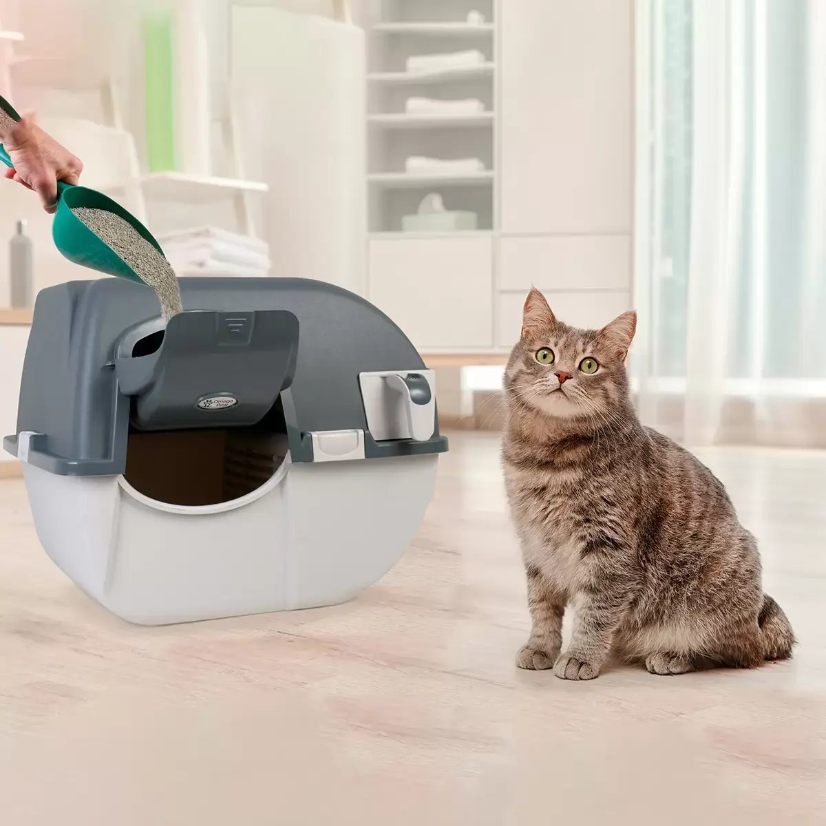 Omega Paw Arenero para Gatos