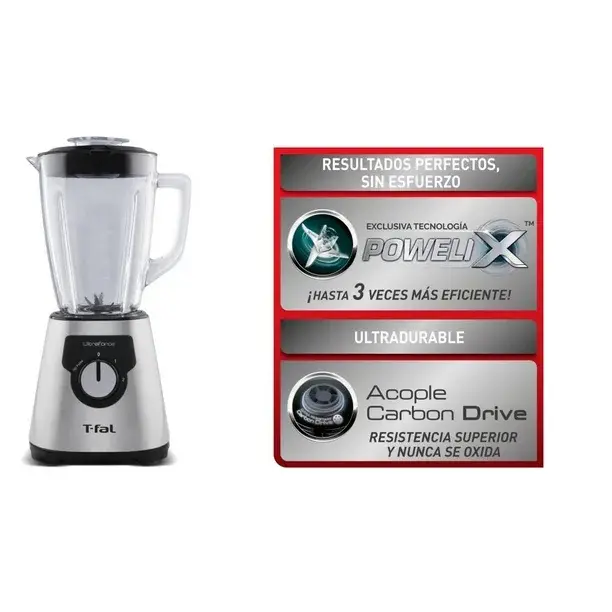 Miniatura: Combo de Electrodomésticos T-Fal Licuadora + Exprimidor + Cafetera + Tostador 