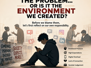 Is Gen Z Really the Problem… or Is It the Environment We Created?