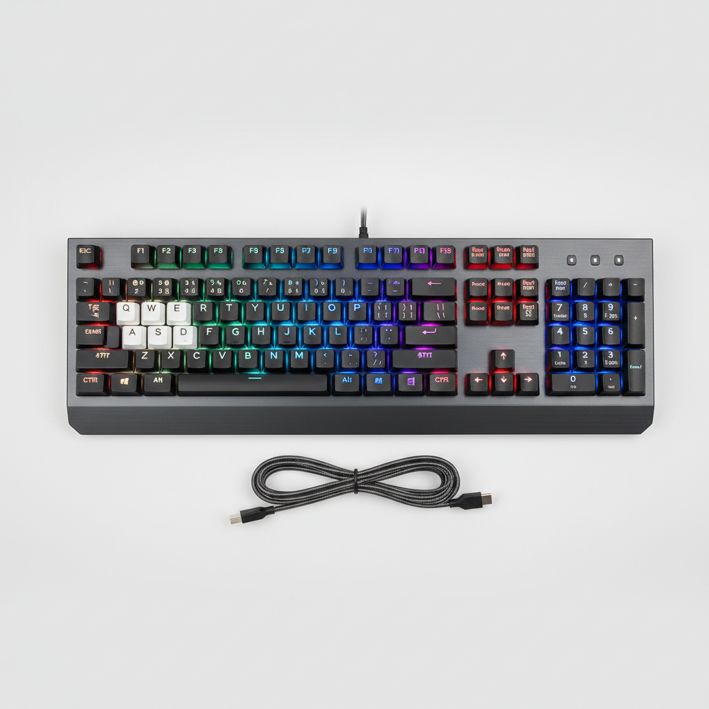 Teclado Mecânico RGB
