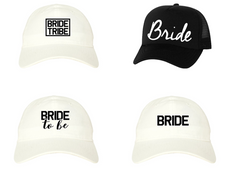 Baseball Hats for BRIDE!