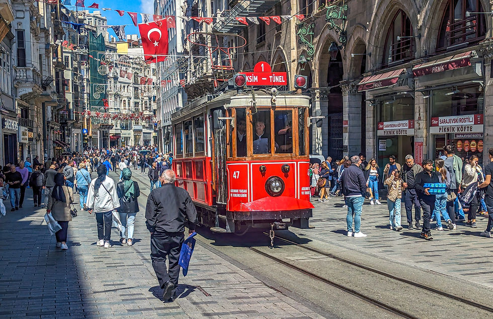 Taksim Square - Istiklal Strreet