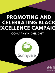Promoting and Celebrating Black Excellence Campaign Company Spotlight: City of Sunnyvale