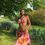 Thumbnail: Pink Floral Triangle Bikini Set
