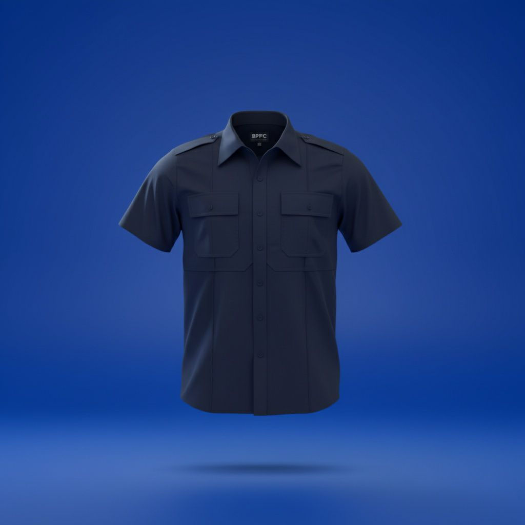 Camisa Policiaca SBM CAB MC Navy