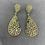 Miniatura: SE.ER83563.2 Aretes Plata Dorados Gota