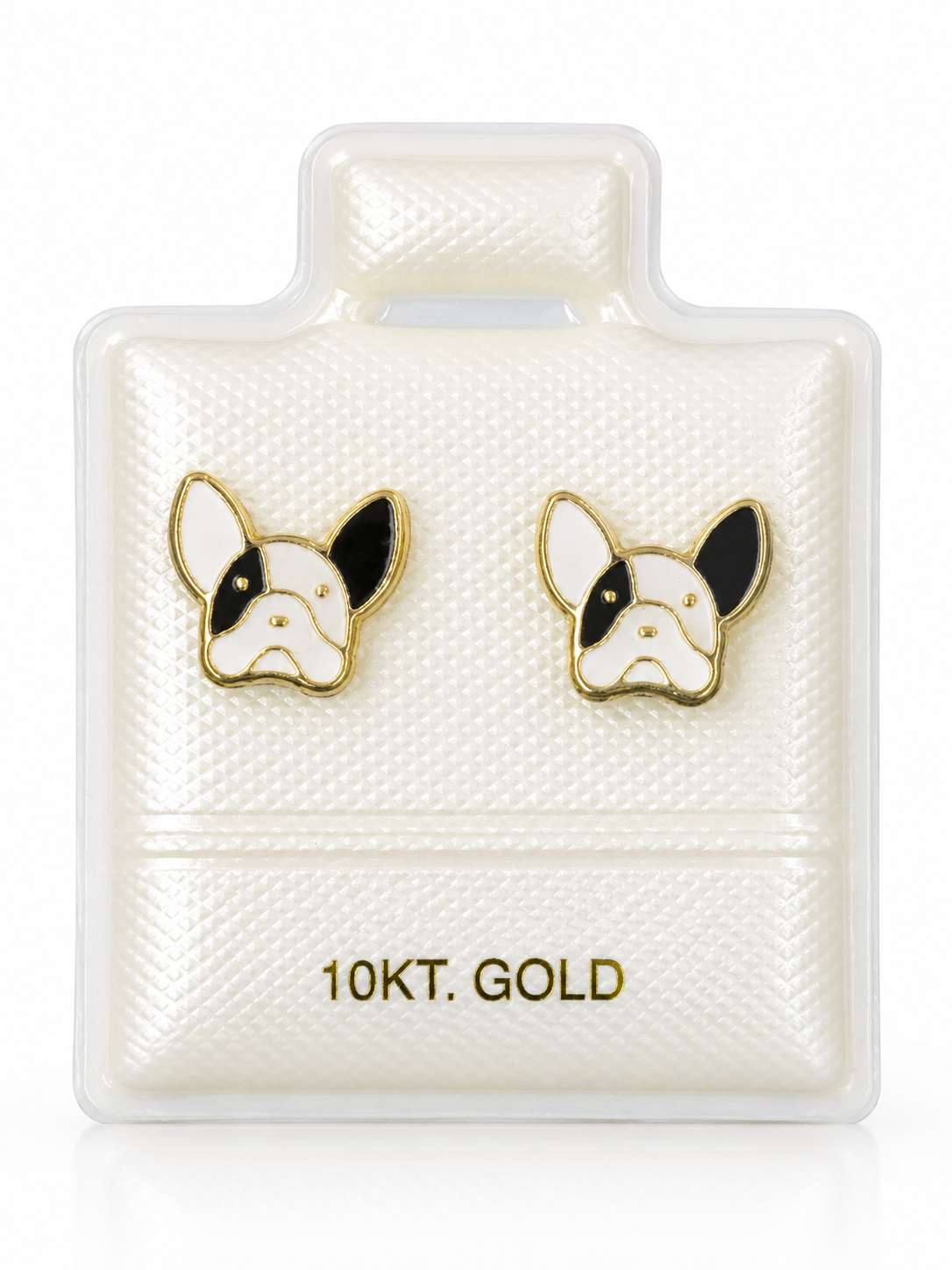 BOC676 Broquel Oro 10K Perrito