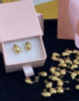 Aretes de Gota en Oro de 10k