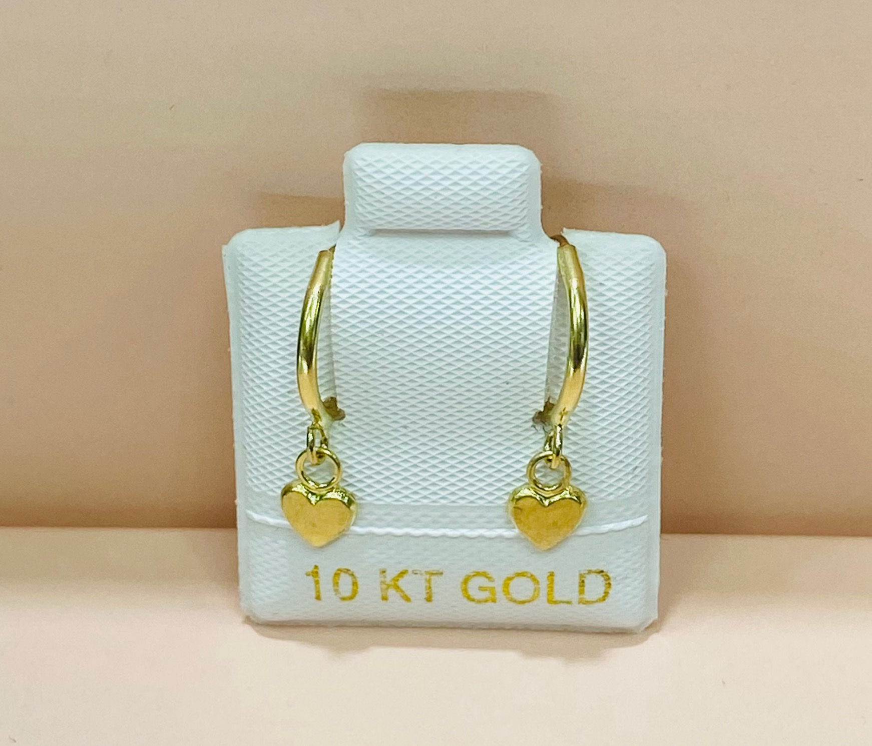 BOCC98 Coqueta colgante 10kCorazon liso