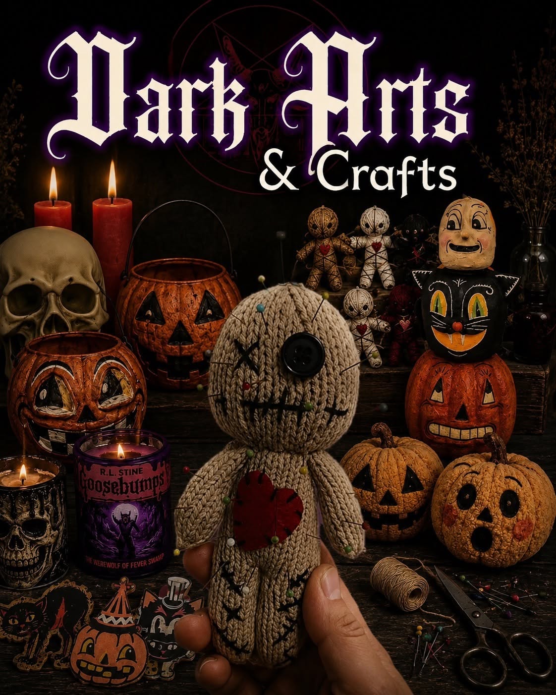 Dark Arts & Crafts Night: Vintage Halloween Edition