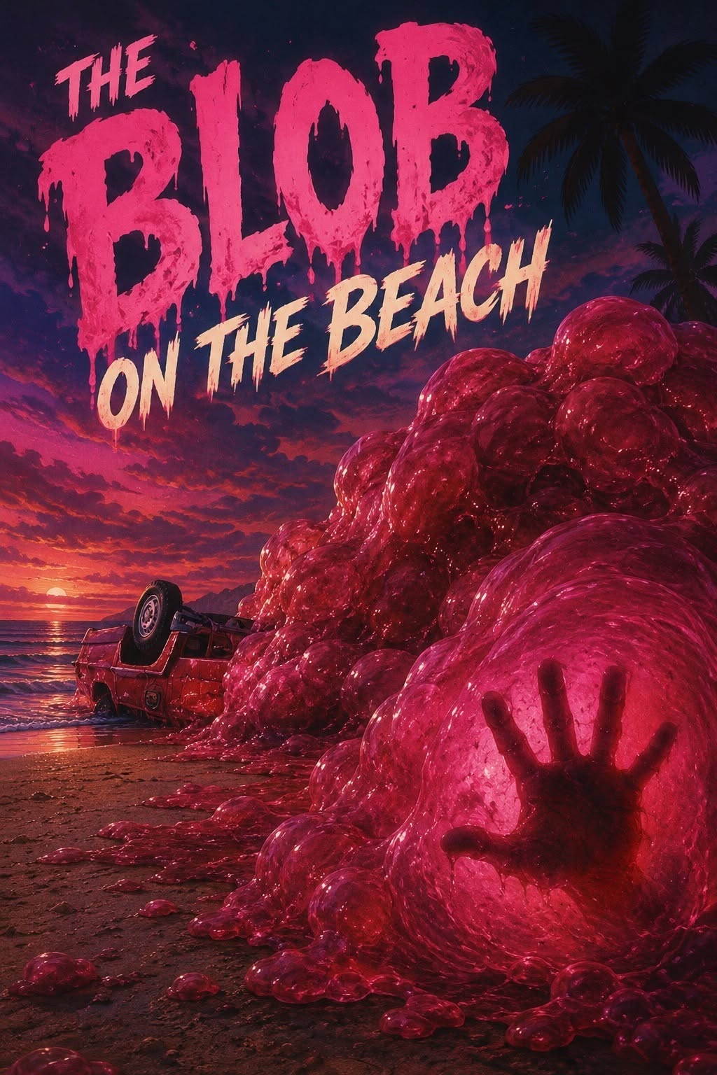 The Blob (1988) On The Beach!