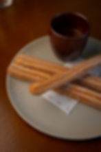 CHURROS CON CHOCOLATE