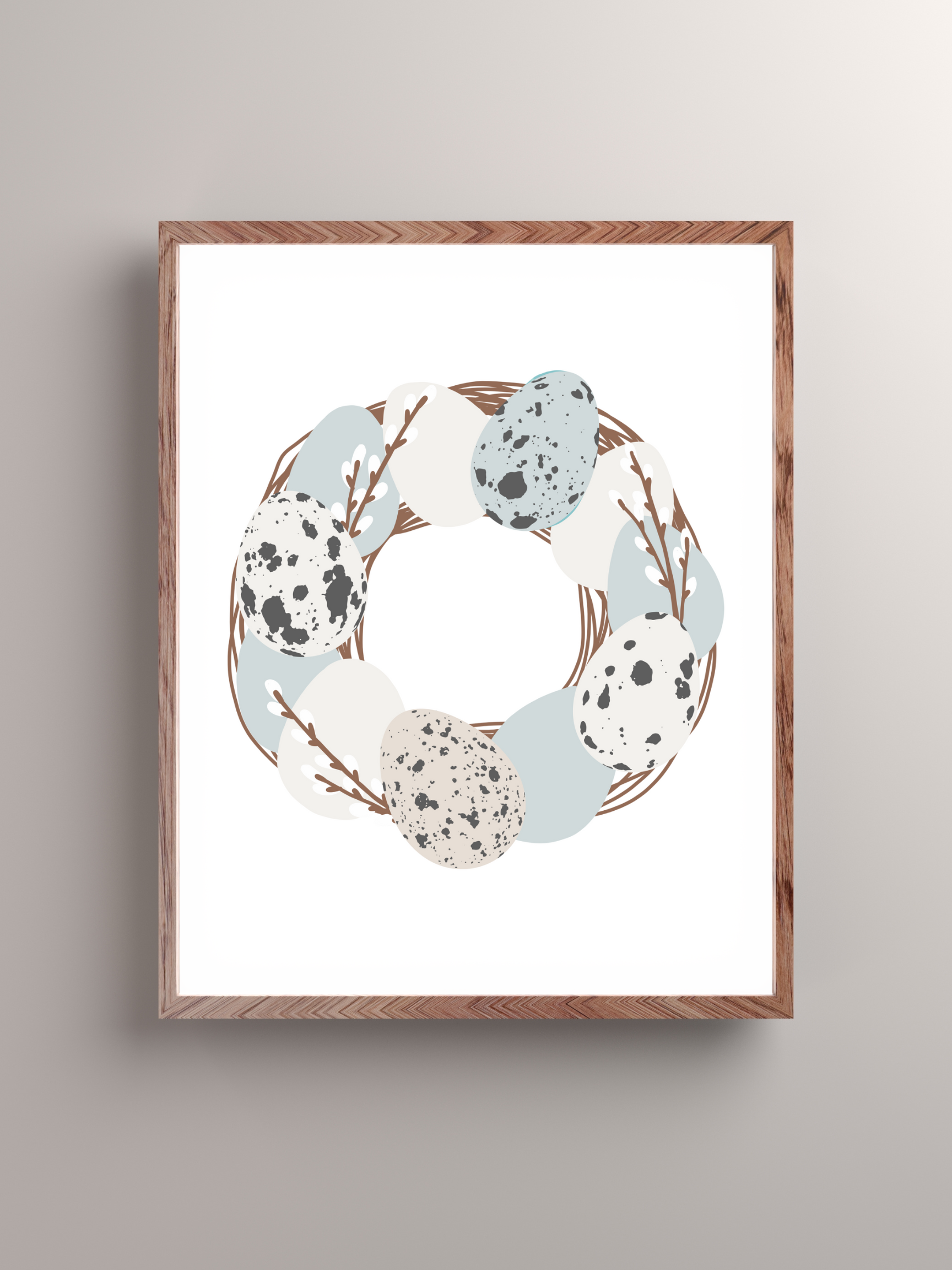 Egg Wreath PRINTABLE