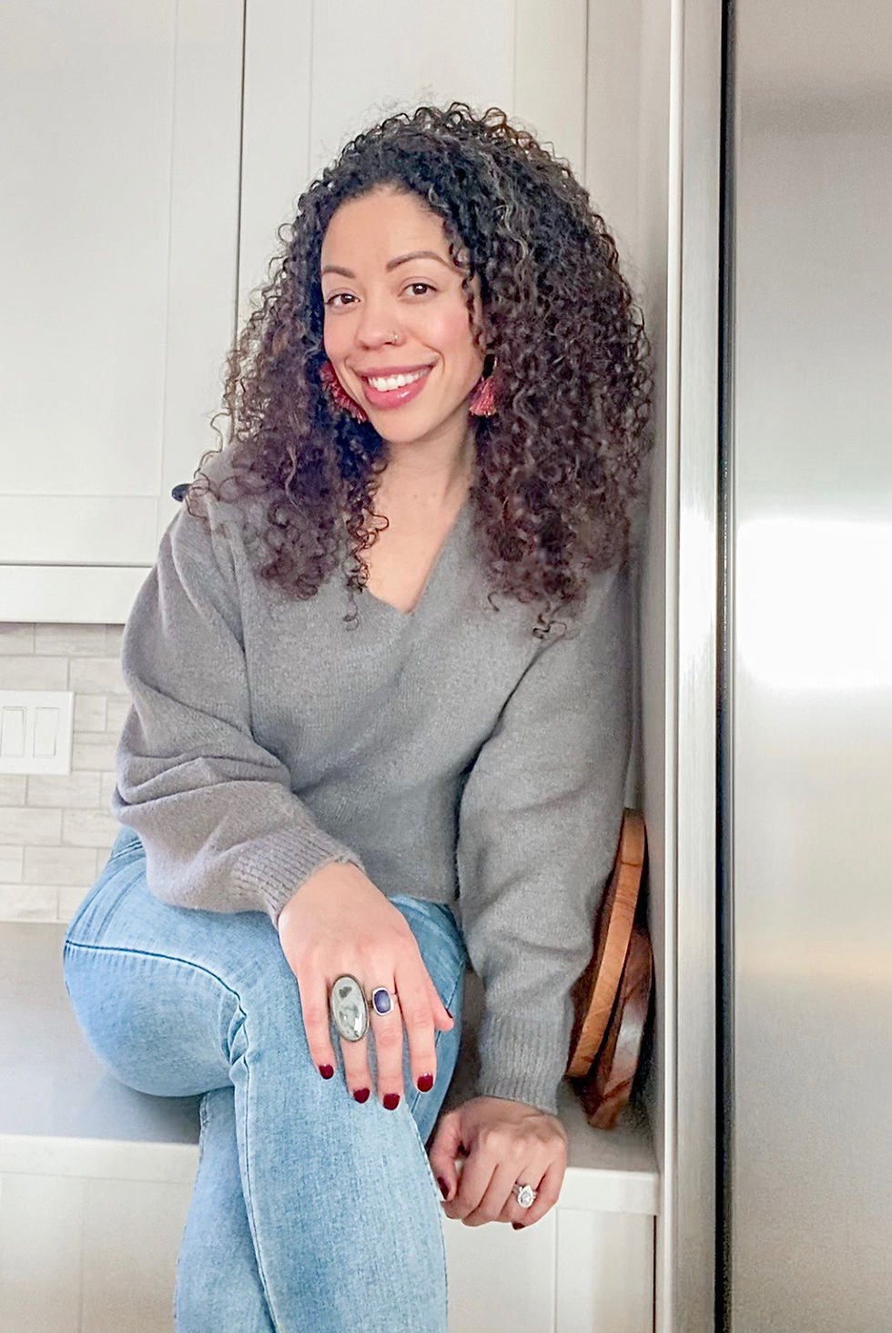 Headshot of Makyla, interior decorator and designer and founder of Planted Creative.