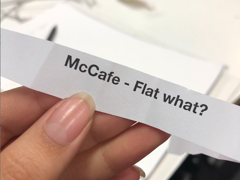 McDonald's: Flat White