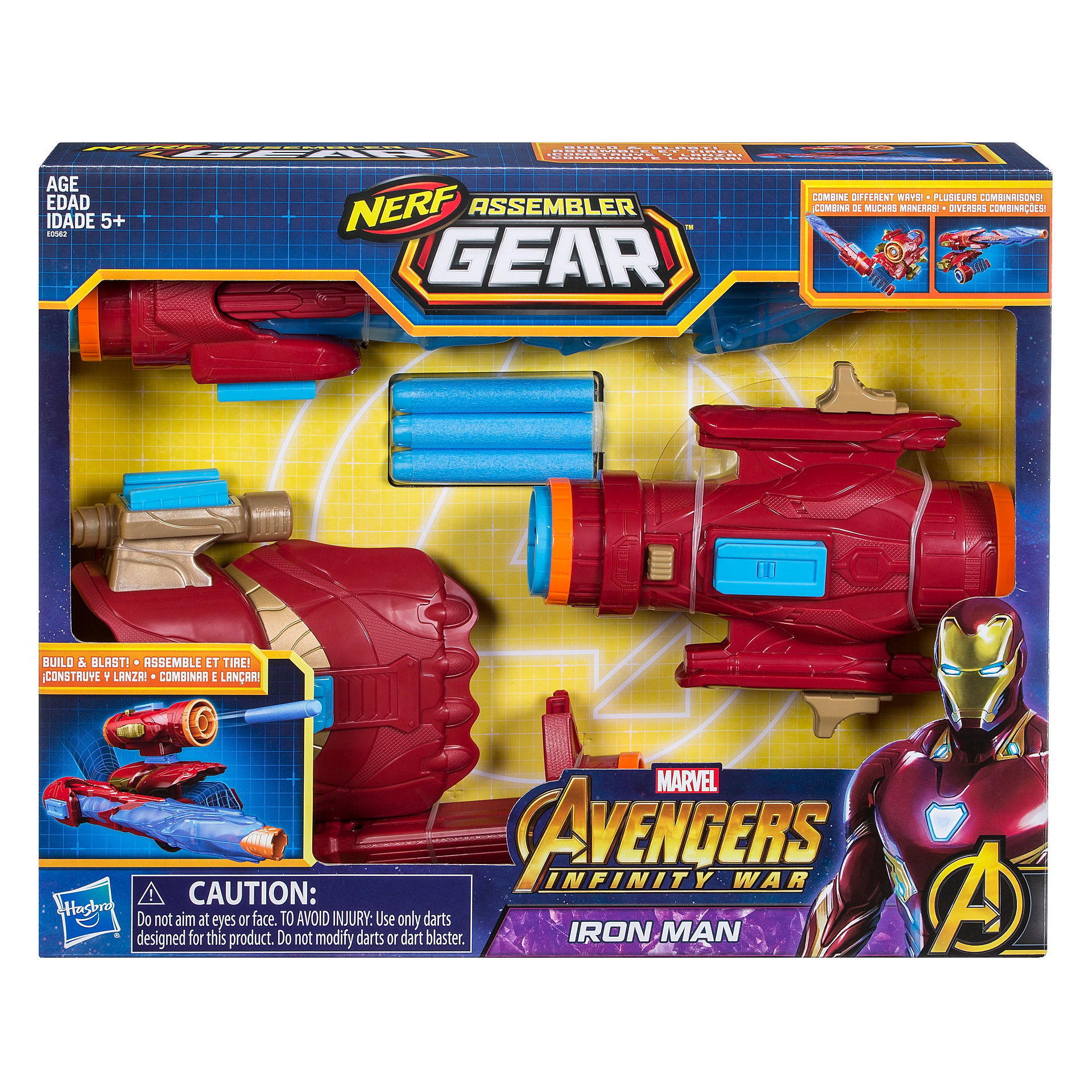 MARVEL-AVENGERS-INFINITY-WAR-NERF-ASSEMBLER-GEAR-IRON-MAN-in-pkg