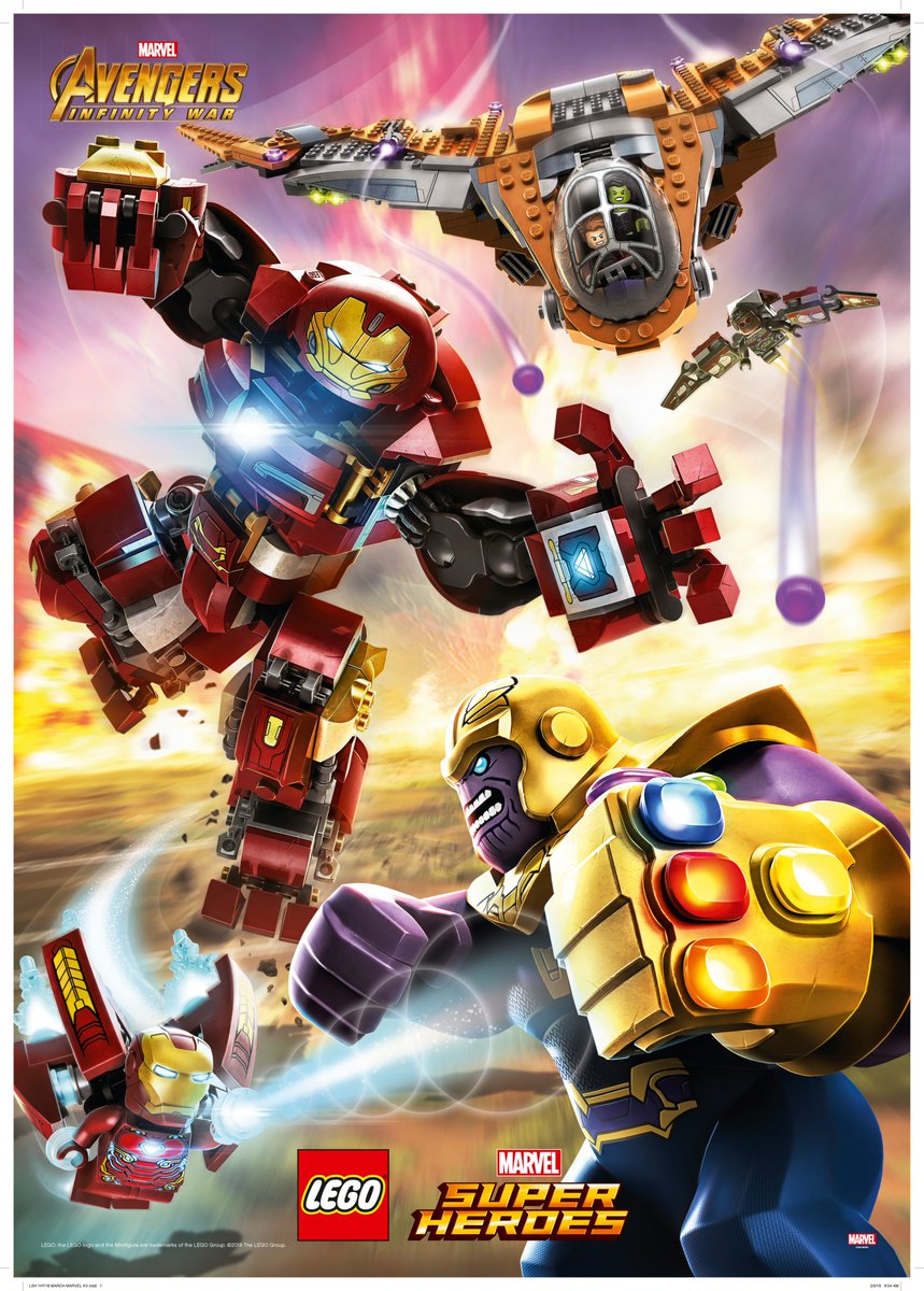 figuras de lego infinity war