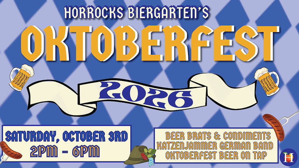 Horrocks Biergartens Oktoberfest 2026